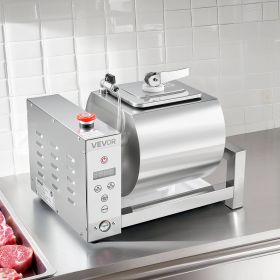 Vacuum Meat Tumbler Marinator Machine 10L For Chicken Steak Fish Stainless Steel