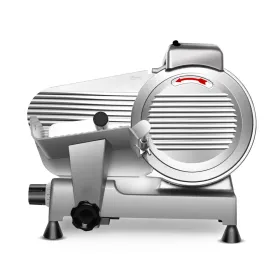 Meat Slicer Machine,8.5/10 Inch Commercial Meat Slicer, 240W Frozen Meat Cheese Deli Slicer,Premium Chromium-plated Steel Blade Semi-Auto Foody S (Option: 10inch)