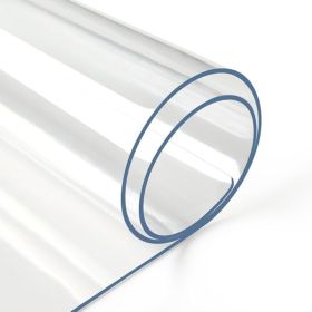 Clear Table Protector Mat -1.5mm Thickness Waterproof Heavy Duty PVC Table Cover For Dining Room Table (Option: 1.5mm-42x65inches)