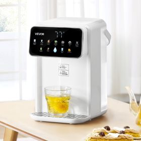 Countertop Instant Hot Water Dispenser with 7 Temps 7 Volumes 118oz Tank (Option: White)